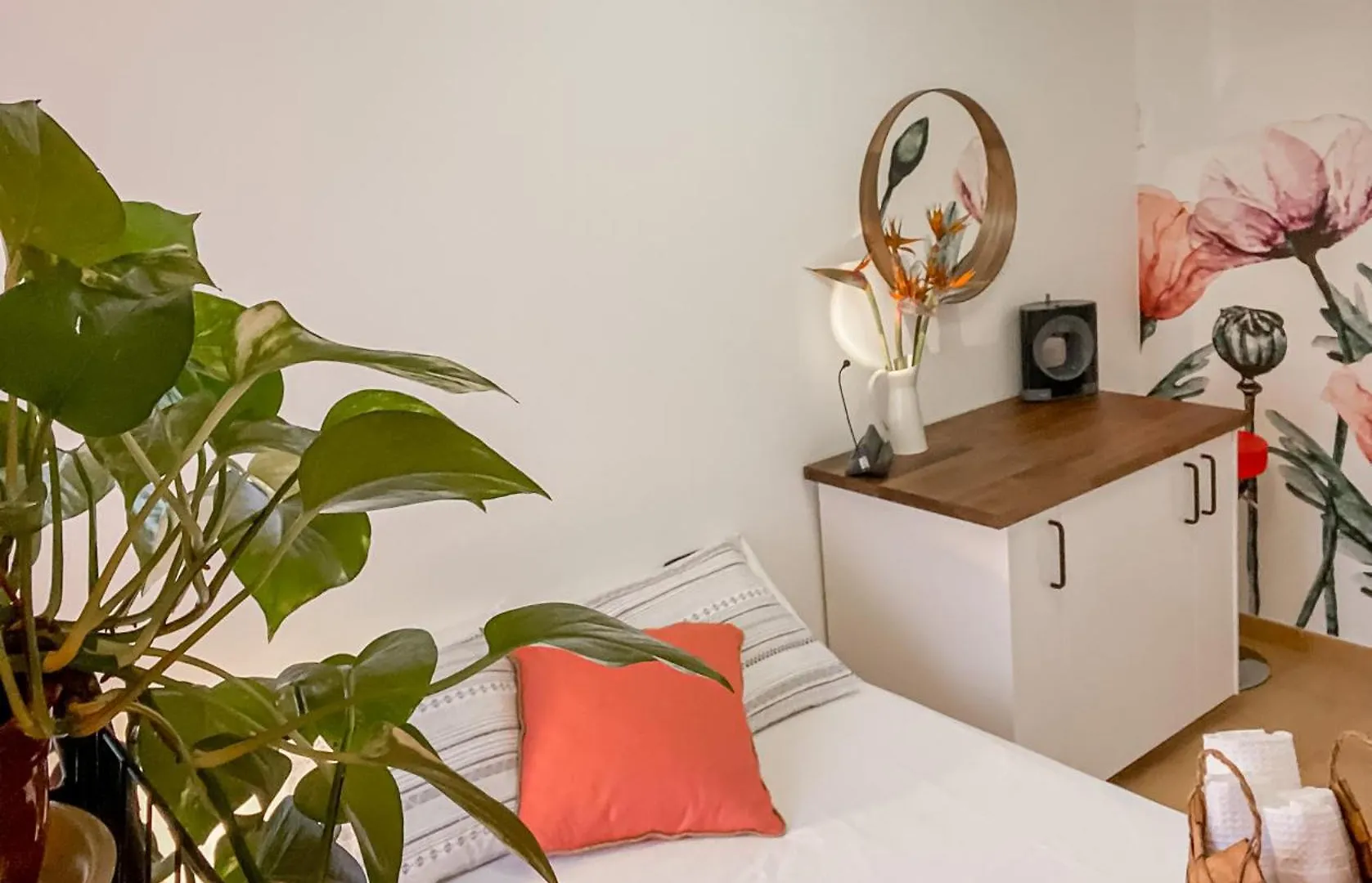 Quarto em Acomodações Particulares Habitación Privada + Baño Privado en la vivienda Apartamento Corralejo