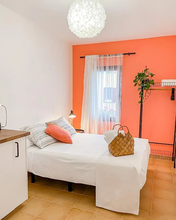 Quarto em Acomodações Particulares Habitación Privada + Baño Privado en la vivienda Apartamento Corralejo Espanha
